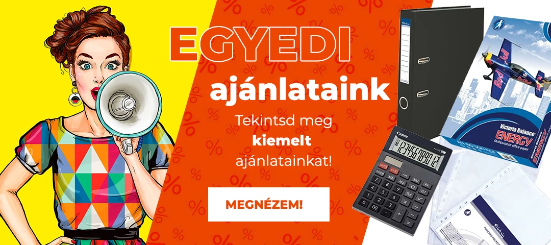 Akciós irodaszerek széles választéka az OfficeMarket.hu irodaszer, papír írószer webshopban