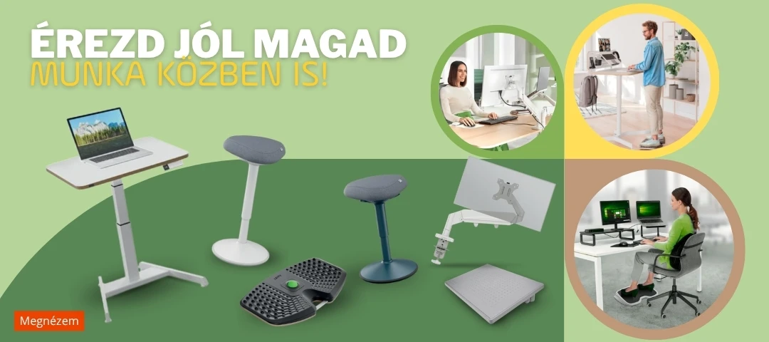 Ergonomikus irodai akciók