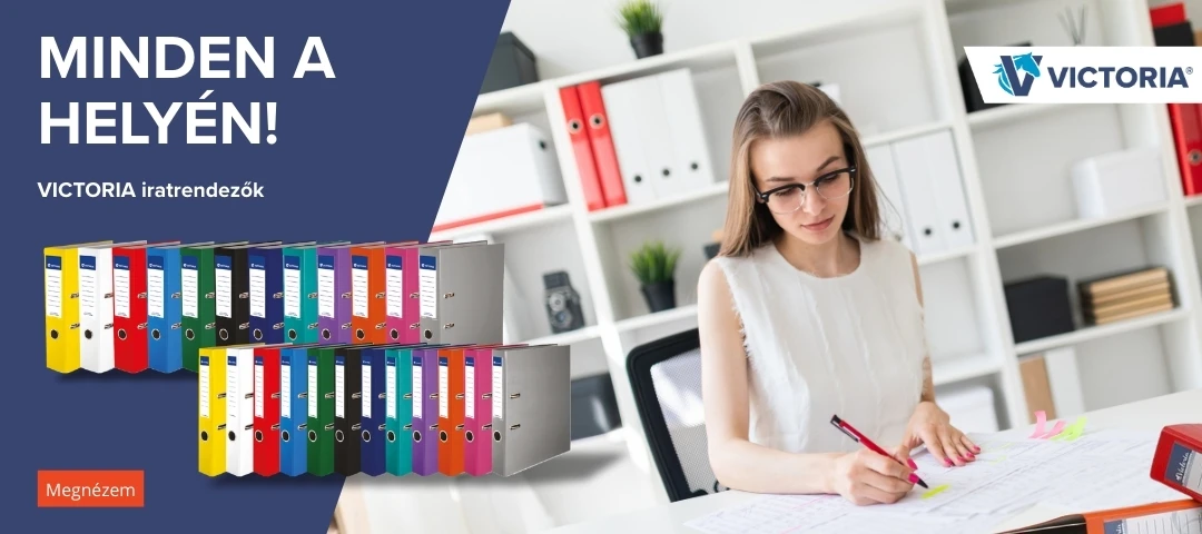 Victoria iratrendezők széles választékban