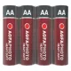 Elem, AA, 4 db, féltartós (szén-cink), zsugor, AGFAPHOTO Heavy Duty (AGHDAA4)
