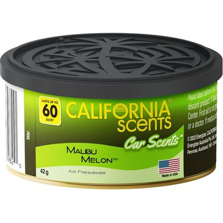Autóillatosító konzerv, 42 g, CALIFORNIA SCENTS Malibu Melon (AICS013)
