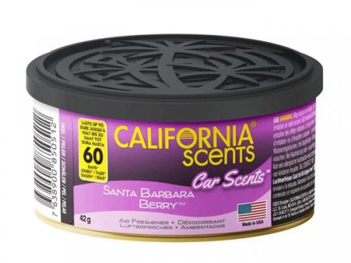Autóillatosító konzerv, 42 g, CALIFORNIA SCENTS Barbara Berry (AICS015)