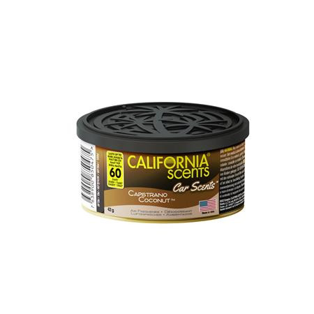 Autóillatosító konzerv, 42 g, CALIFORNIA SCENTS Capistrano Coconut (AICS017)