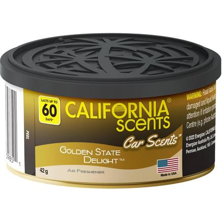 Autóillatosító konzerv, 42 g, CALIFORNIA SCENTS Golden State Delight (AICS03)