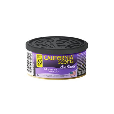 Autóillatosító konzerv, 42 g, CALIFORNIA SCENTS Monterey Vanilla (AICS06)