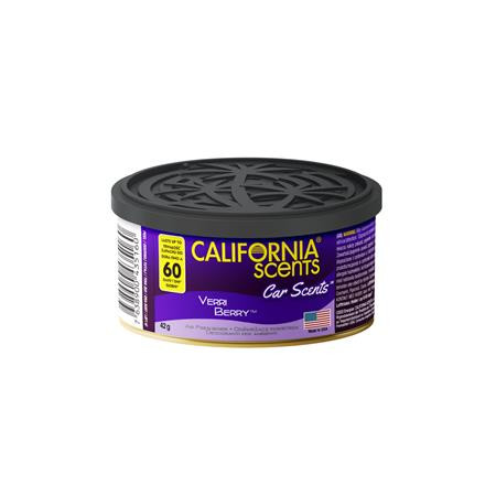 Autóillatosító konzerv, 42 g, CALIFORNIA SCENTS Verri Berry (AICS08)