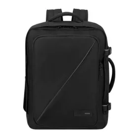   Hátizsák, kabin méret, 38l, M-es, AMERICAN TOURISTER Take2Cabin, fekete (ATUHT2CMBK)