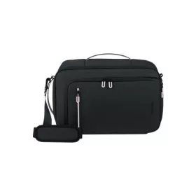   Utazótáska, kabin méret, 21l, 3 in 1, AMERICAN TOURISTER Puffypop, fekete (ATUTPPBK)