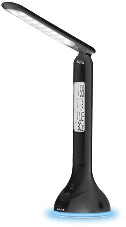 Asztali lámpa, LED, 4W, AVIDE Calendar, fekete (AVALRGBB)