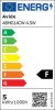 LED izzó, E14, kisgömb, G45, 4,5W, 470lm, 6400K, AVIDE (AVLED023)