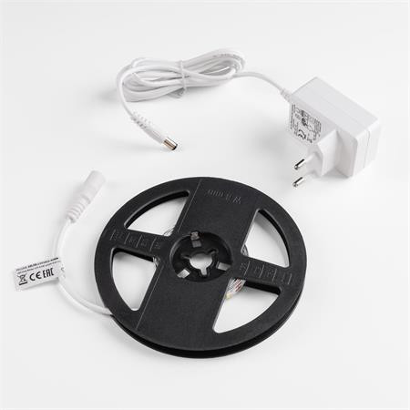 LED szalag, 2m, 120 LED, 4,8W, 960lm, fehér, 4000K, AVIDE (AVLEDSZ03)