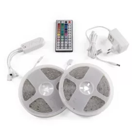 LED szalag, 2x5m, 300 LED, 22W, RGB, AVIDE (AVLEDSZ04)
