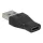 Adapter, USB-A apa/USB-C anya, AVAX AD601 Connect+, fekete (AXAD601)