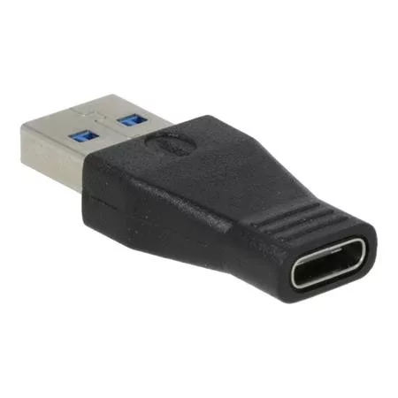 Adapter, USB-A apa/USB-C anya, AVAX AD601 Connect+, fekete (AXAD601)