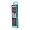 Töltőkábel, USB-A - USB-C, 1,5 m, AVAX CB301G, acélszürke (AXCB301G)