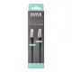 Töltőkábel, USB-C - Lightning, 27W, 1 m, AVAX CB316 Glowy, fehér (AXCB402G)