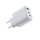 Hálózati töltő, 2xUSB-C PD 3.0, USB-A, 65W, GaN, AVAX CH361 Speedy, fehér (AXCH361)
