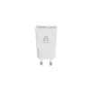 Hálózati töltő, GaN, USB-A + USB-C, AVAX CH641W Nano Slim, fehér (AXCH641W)