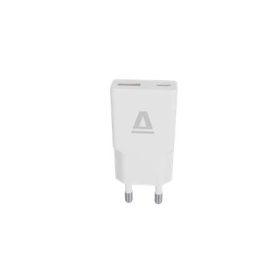   Hálózati töltő, GaN, USB-A + USB-C, AVAX CH641W Nano Slim, fehér (AXCH641W)