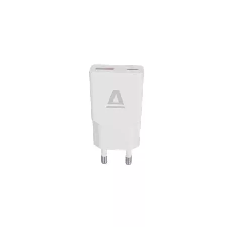 Hálózati töltő, GaN, USB-A + USB-C, AVAX CH641W Nano Slim, fehér (AXCH641W)