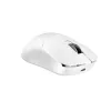 Egér, tri-mode kapcsolat, gaming, AVAX LW03 PRO, fehér (AXLW03PROW)