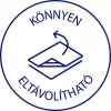 Etikett, 18 mm, kör, eltávolítható, AVERY ZWECKFORM, indigókék, 96 etikett/csomag (AY3596)