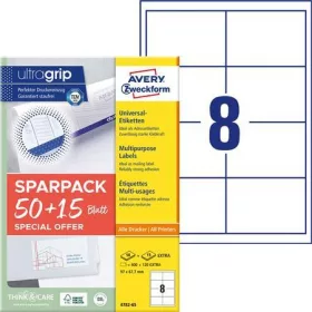   Etikett, univerzális, 97x67,7 mm, AVERY ZWECKFORM, Sparpack, 520 etikett/csomag (AY478265)