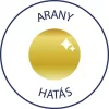 Matrica, 2 ív, 76x120 mm, AVERY ZWECKFORM, Z-Design No.52225, arany csillagok (AY52225)