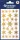 Matrica,  1 ív, 76x120 mm, AVERY ZWECKFORM, Z-Design No.52252, arany csillagok (AY52252)