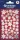 Matrica,  2 ív, 76x120 mm, AVERY ZWECKFORM, Z-Design No.52812, ezüst csillagok (AY52812)