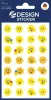 Matrica, papír, 3 ív, 76x120 mm, AVERY ZWECKFORM, Z-Design No.53133, napocska (AY53133)