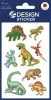 Matrica, papír, 3 ív, 76x120 mm, AVERY ZWECKFORM, Z-Design No.53145, dinoszauruszok (AY53145)