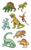 Matrica, papír, 3 ív, 76x120 mm, AVERY ZWECKFORM, Z-Design No.53145, dinoszauruszok (AY53145)