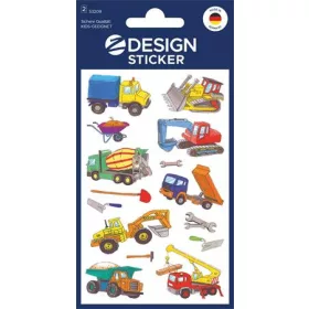   Matrica, papír, 2 ív, 76x120 mm, AVERY ZWECKFORM, Z-Design No.53209, munkagépek (AY53209)
