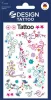 Matrica, tetoválás, 1 ív, 76x120 mm, AVERY ZWECKFORM, Z-Design No.56749, ornamentika (AY56749)