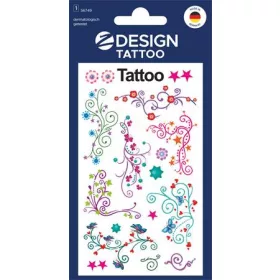   Matrica, tetoválás, 1 ív, 76x120 mm, AVERY ZWECKFORM, Z-Design No.56749, ornamentika (AY56749)