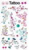 Matrica, tetoválás, 1 ív, 76x120 mm, AVERY ZWECKFORM, Z-Design No.56749, ornamentika (AY56749)