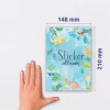 Matricagyűjtő album, A5, AVERY ZWECKFORM, dinoszaurusz (AY57793)