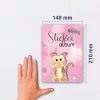 Matricagyűjtő album, A5, AVERY ZWECKFORM, cica (AY57794)