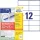 Etikett, univerzális, 105x48 mm, AVERY ZWECKFORM, Sparpack, 780 etikett/csomag (AY617565)
