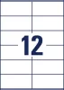 Etikett, univerzális, 105x48 mm, AVERY ZWECKFORM, Sparpack, 780 etikett/csomag (AY617565)