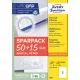 Etikett, univerzális, 210x297 mm, AVERY ZWECKFORM, Sparpack, 65 etikett/csomag (AY6603)