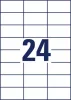 Etikett, univerzális, 70x37 mm, AVERY ZWECKFORM, Sparpack, 1560 etikett/csomag (AY6605)