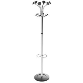   Ruhafogas, fém váz, műanyag gombokkal, ALBA Chromy, króm (BAF9)