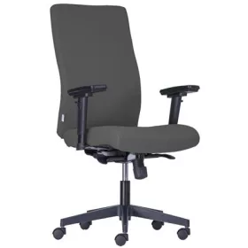   Irodai forgószék, szövetborítás, fekete lábkereszt, Boston Standard, szürke (BBSZV200)