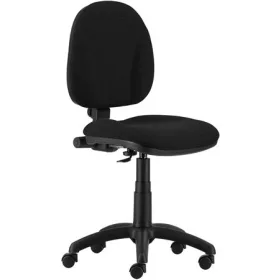   Irodai forgószék, szövetborítás, fekete lábkereszt, 1040 MEK, fekete (BBSZV221)