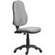 Irodai forgószék, szövetborítás, fekete lábkereszt, Xenia ASYN , világosszürke (BBSZV280)