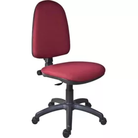   Irodai forgószék, szövetborítás, fekete lábkereszt, Megane, bordó (BBSZV381)