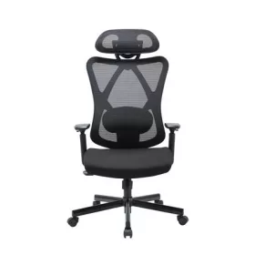   Irodai forgószék, szövetborítás, állítható dőlésszögű fejtámla, Cope HU, fekete (BBSZV419)