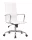 Irodai forgószék, textilbőrborítás, króm lábkereszt, 2 db/csomag, Preston, fehér (BBSZV456)
